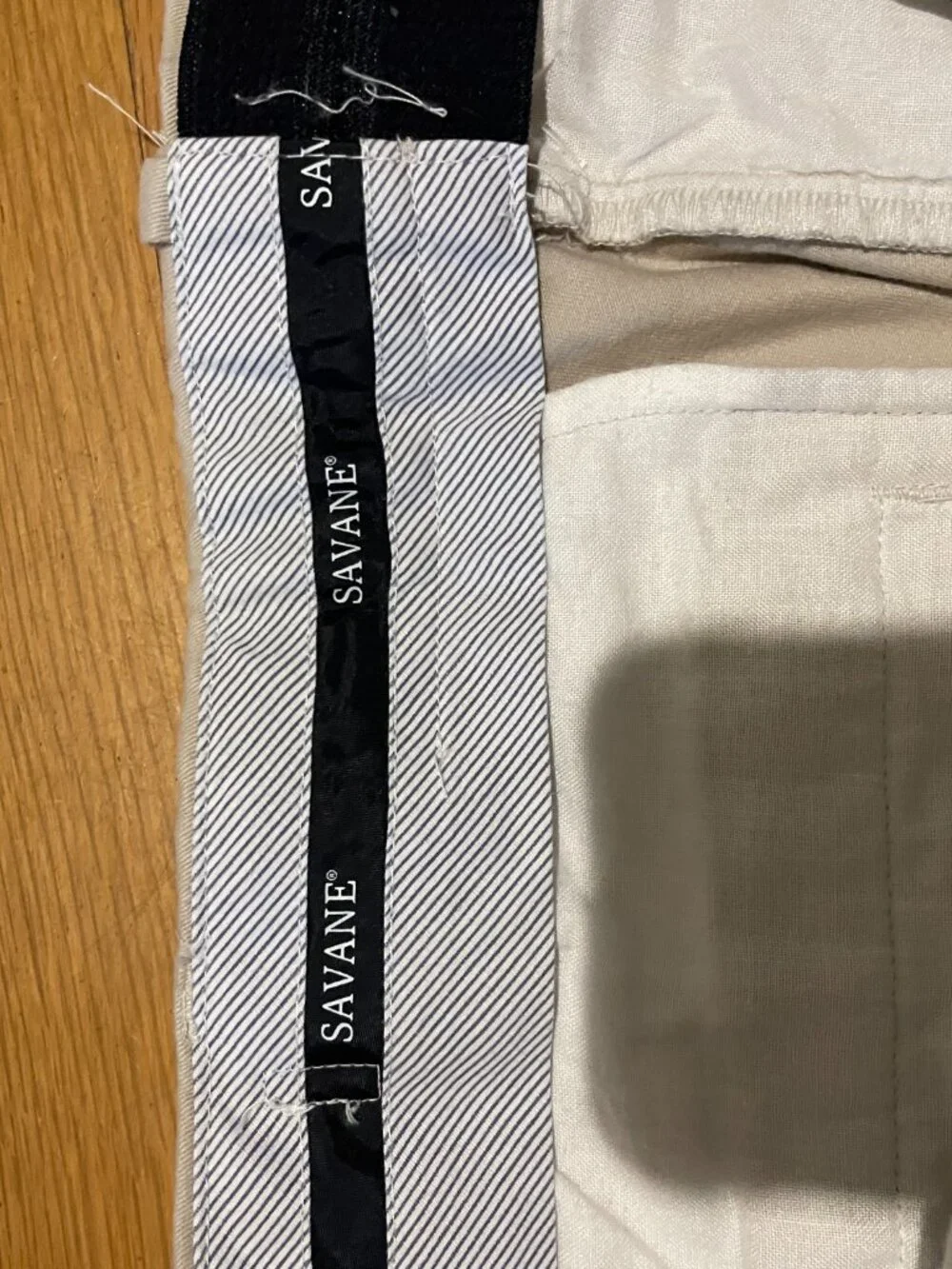 Savane Pleated Ultimate Performance Chino Pants Size 36x34 NWT - Picture 9 of 9